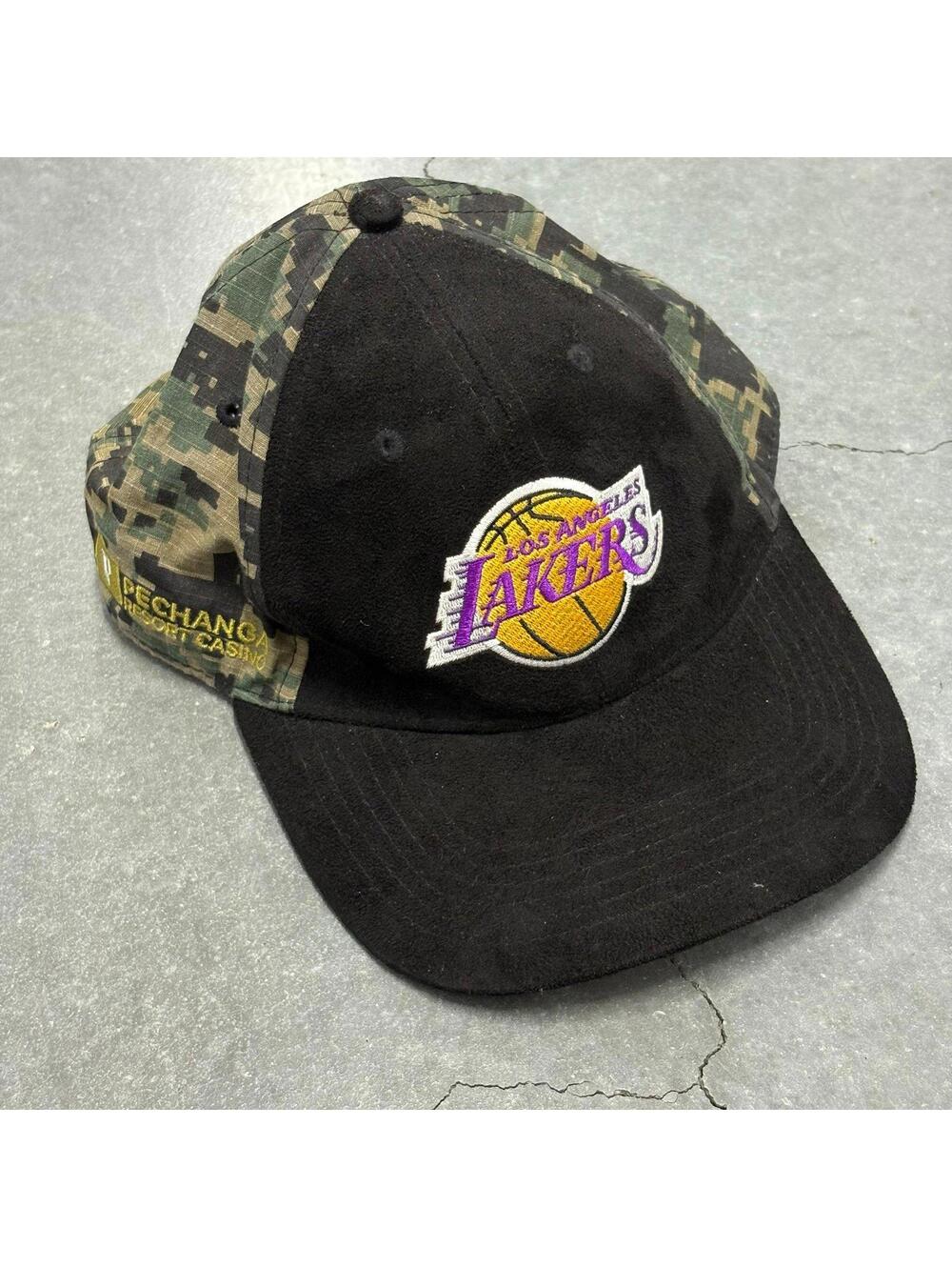 Pechanga Casino x NBA LA Lakers Camo Suede Hat